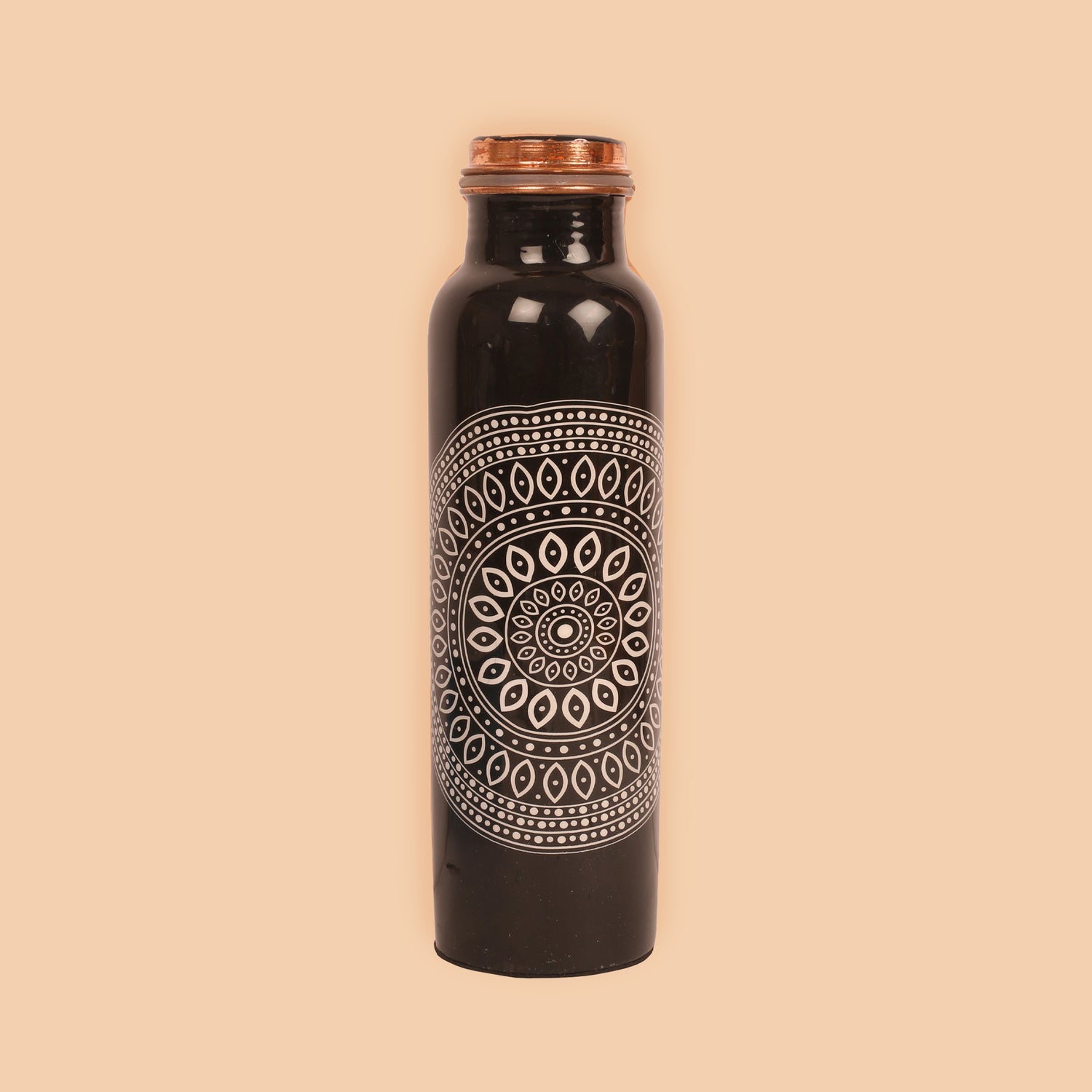 Pure Copper Handcrafted Water Bottle – 32 OZ Capacity