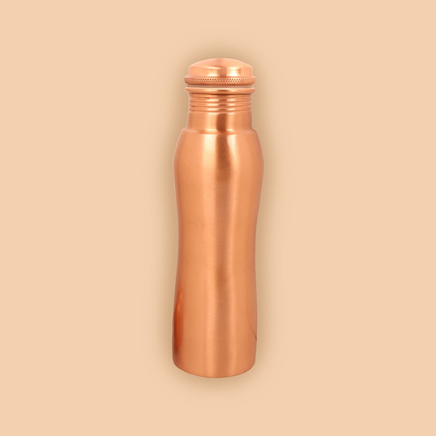 Pure Copper Handcrafted Water Bottle 25.36 OZ