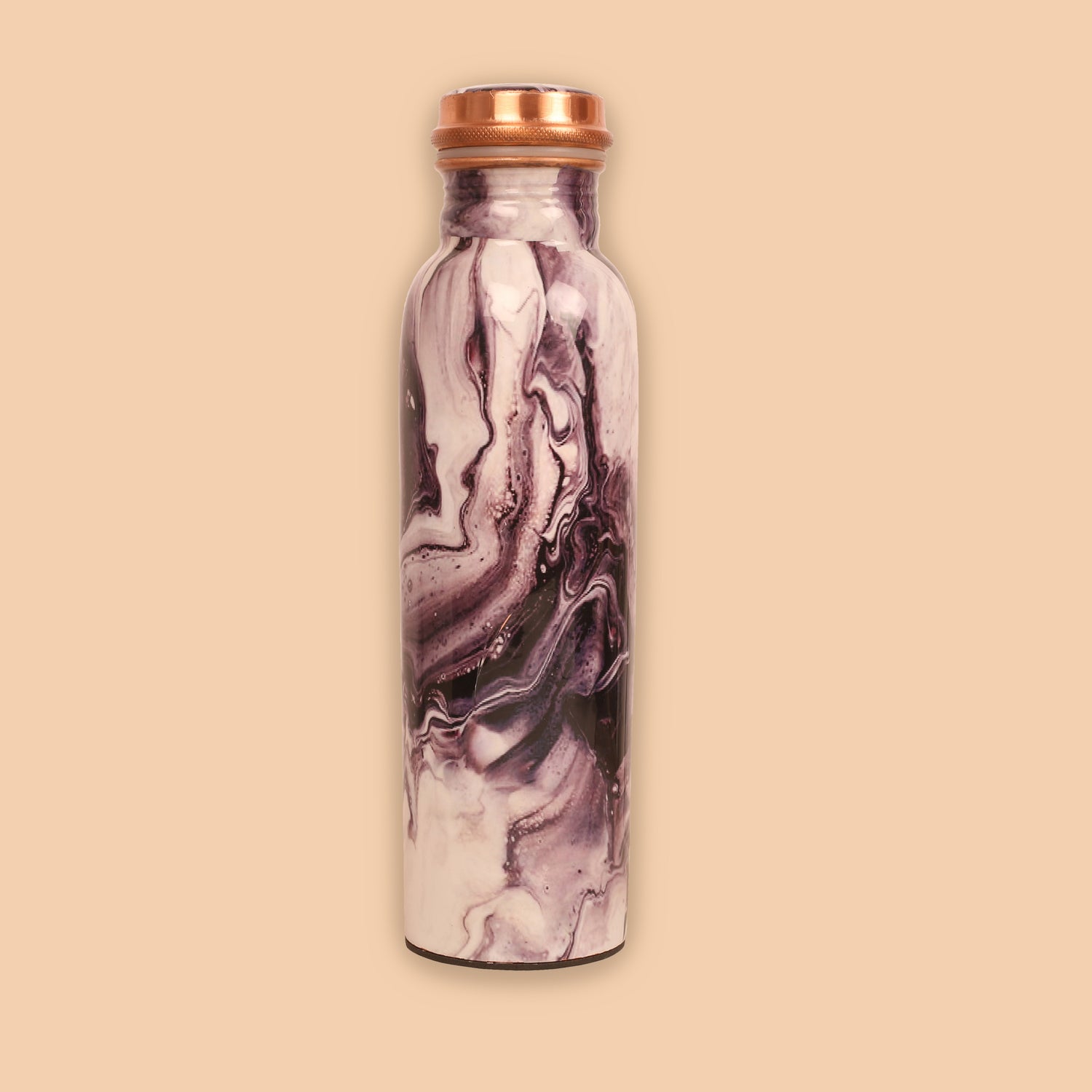 Pure Copper Handcrafted Water Bottle – 32 OZ Capacity