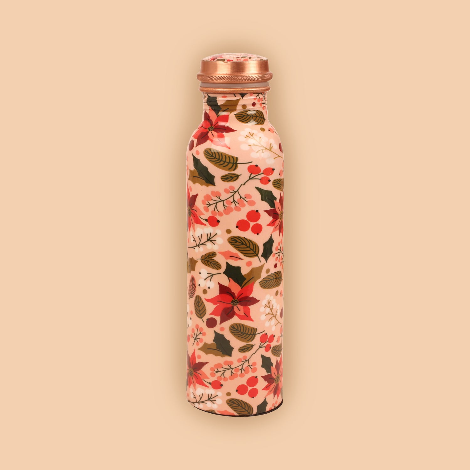 Pure Copper Handcrafted Water Bottle 32 OZ