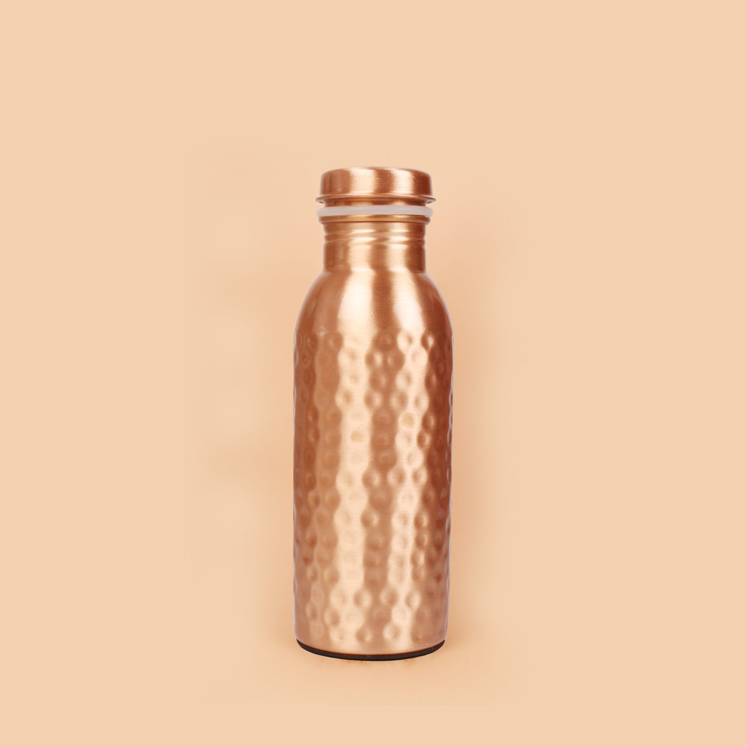 Pure Copper Handcrafted Water Bottle – 16 OZ Capacity