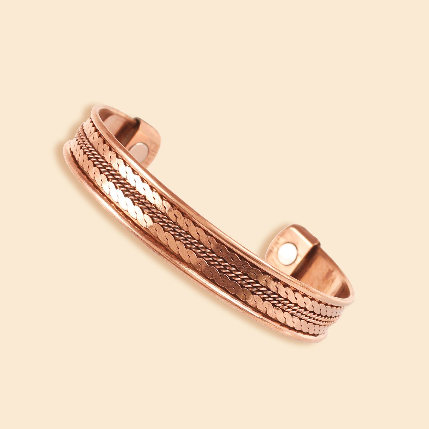 Copper Handcrafted Magnetic Bracelet