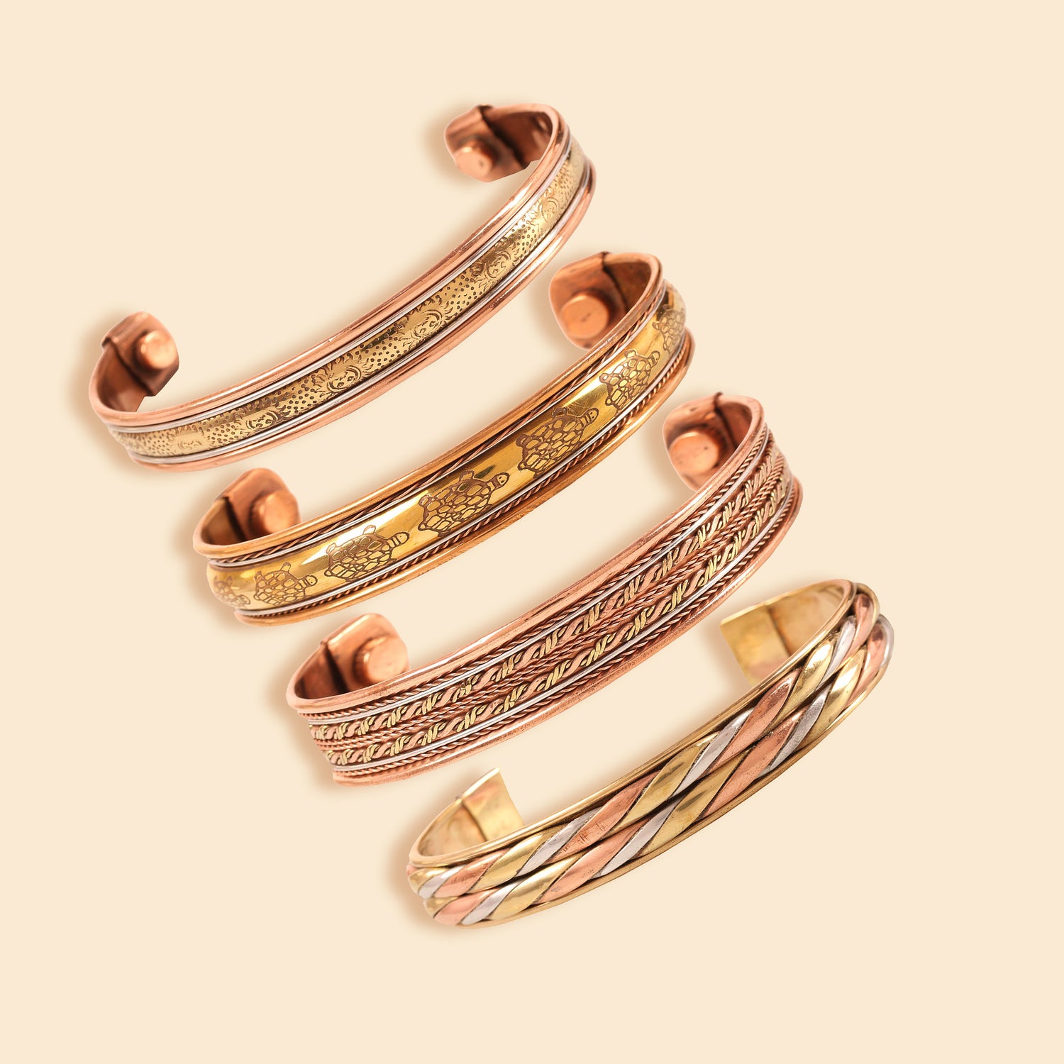 Copper Handcrafted Magnetic Bracelet