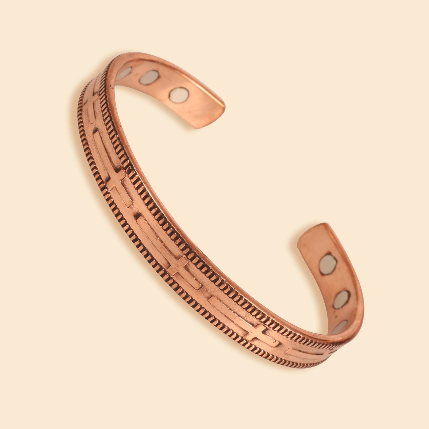 Copper Handcrafted Magnetic Bracelet
