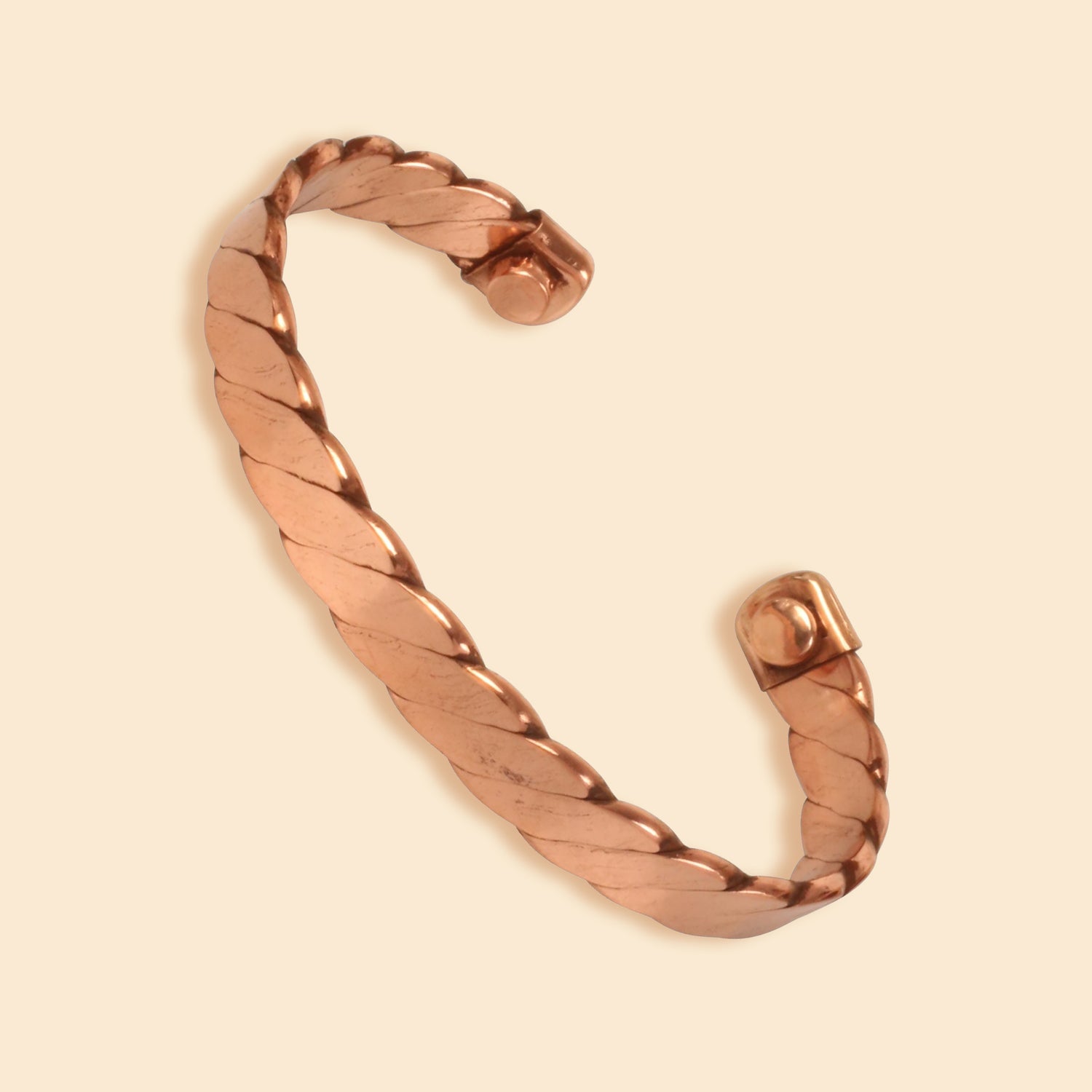 Copper Handcrafted Magnetic Bracelet
